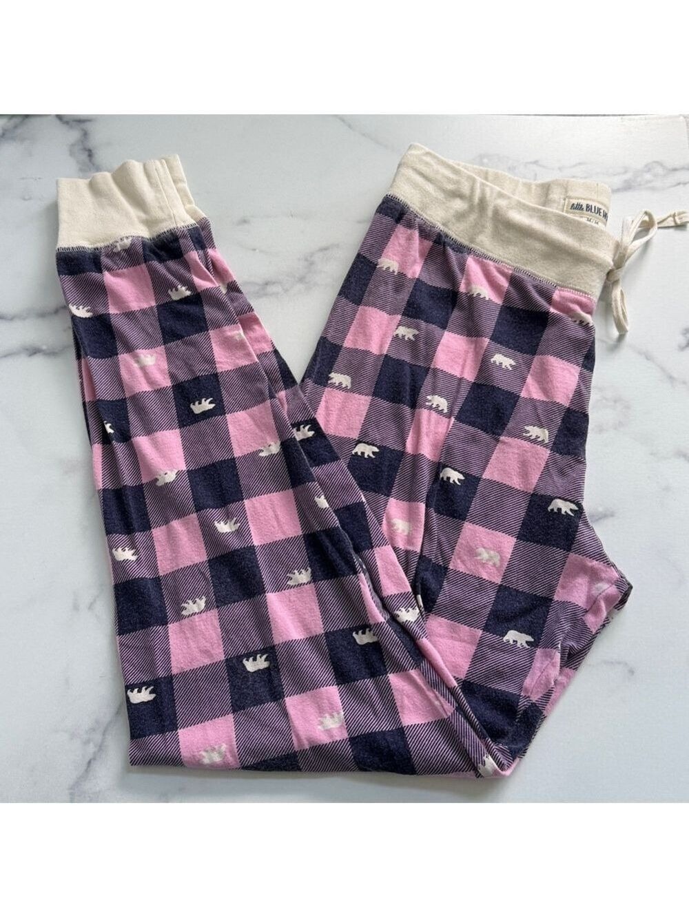 Little Blue House Hatley Little Bear Pajama Leggings Bottoms Size Medium - Picture 8 of 14